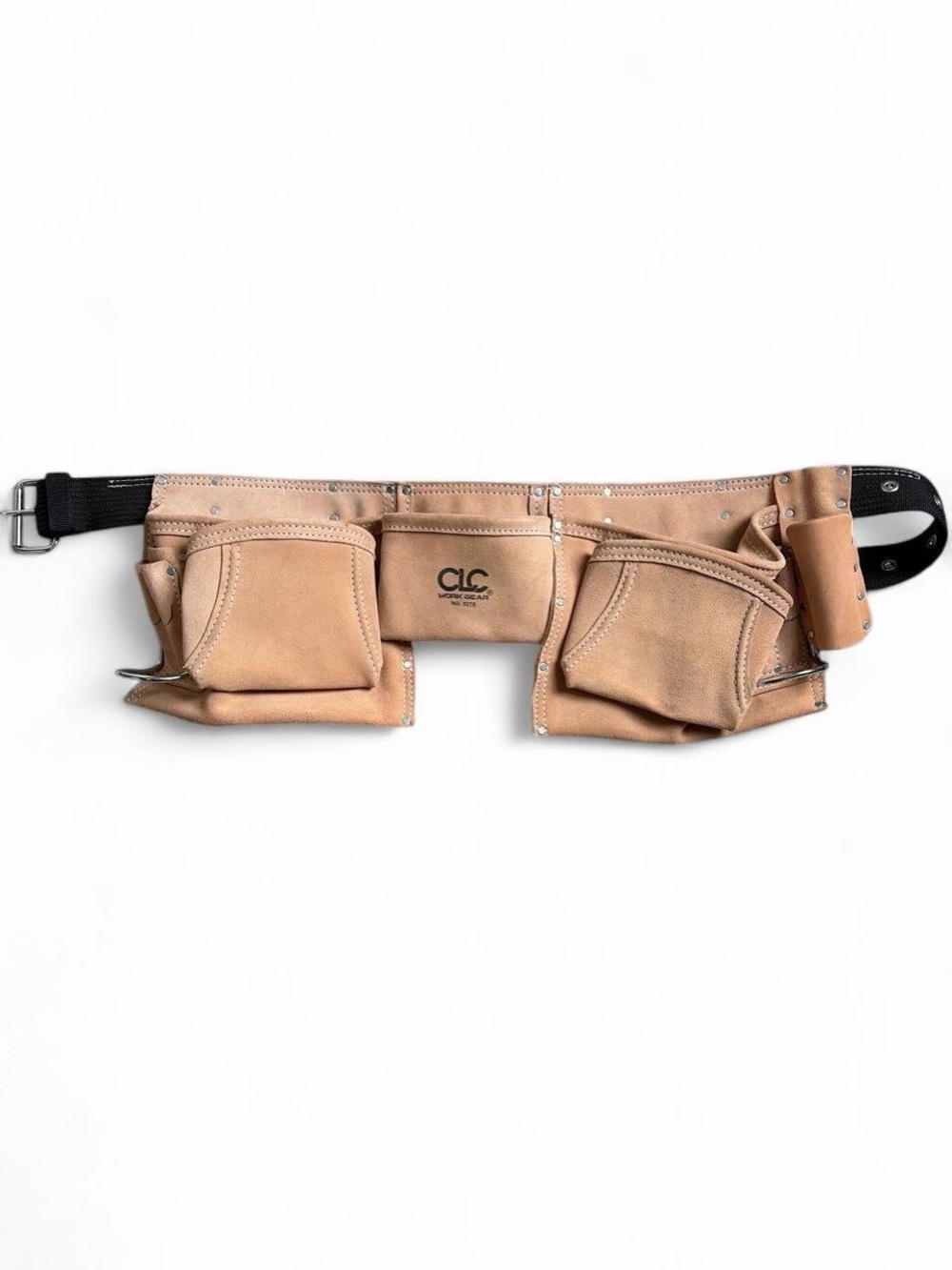 CLC Pro Heavy-Duty Tan Leather Tool Belt Pouch
